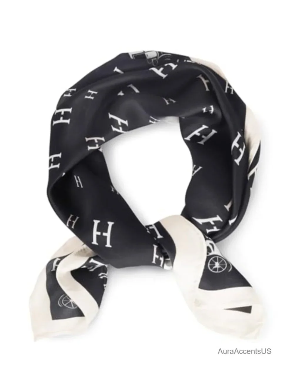 Silky Satin Fashion Scarf Square Lightweight Headscarf 27.5x27.5